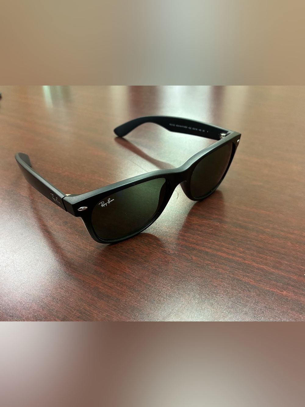 Ray-Ban Black Frame Sunglasses with black Lenses